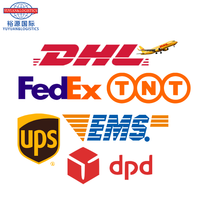 Transitaire maritime et aérien DDP Guangzhou Expédition porte-à-porte de Chine vers l'Amérique Europe France par UPS/DHL/FedEx/TNT Express