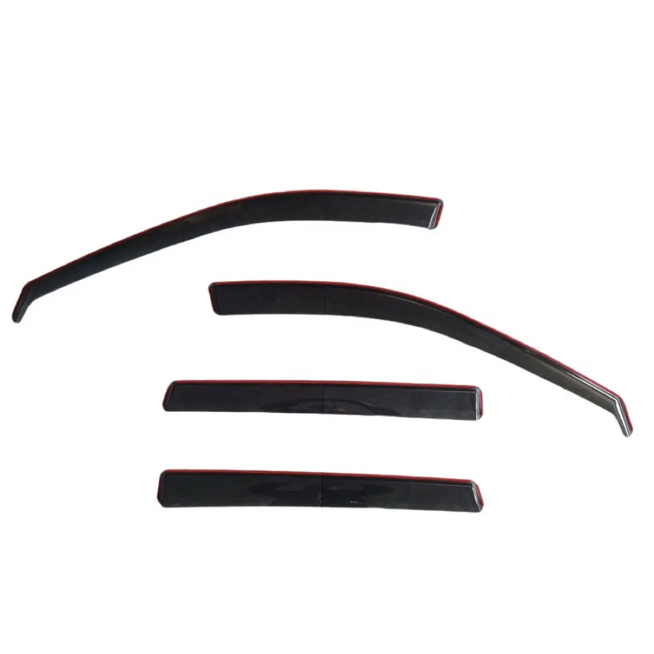 Car Windows Sun Wind Vent Rain Guards Deflectors smoke injection in channel in-channel Visors for Honda CR-V 2023