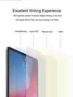 Film de protection d'écran anti-rayures personnalisé pour iPad, film d'écriture facile à installer, finition mate