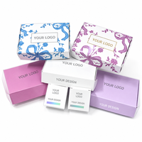 Boîte d'expédition en carton noir personnalisée avec impression et pelliculage mat pour l'emballage de cosmétiques, soins de la peau et marques de beauté