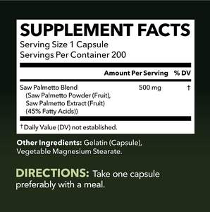 OEM özel etiket testere <span class=keywords><strong>Palmetto</strong></span> kapsül takviyesi diyet takviyesi destek prostat ve idrar yolu sağlık - Product Image 2