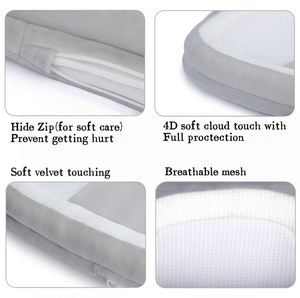 Nueva Cuna Portátil Transpirable Estándar de EE. UU. para Bebés Recién Nacidos, Elegante - Product Image 4