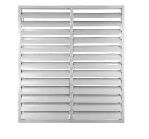Window Blinds Between Glass Aluminum Grills Motorized Louver Window Frames Commercial Glass Louvered With Fiberglass Mesh