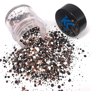 Toksik olmayan toptan festivali Polyester pırıltılar yeni cadılar bayramı sanat zanaat tıknaz Glitter mix - Product Image 4