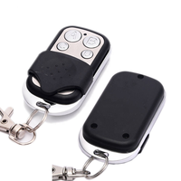 Control Remoto RF de 4 Botones 315/433MHz con Código de Aprendizaje, Chip EV1527, Llave de Plástico para Puerta de Garaje Eléctrica, Automatización del Hogar