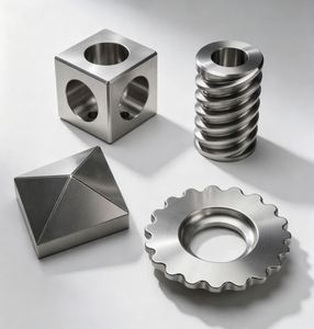 Componentes Industriales de Precisión Mecanizados por CNC de Aluminio Anodizado y Acero Inoxidable Personalizados - Product Image 5