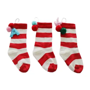 乡村圣诞零食丝袜经典壁炉圣诞丝袜装饰品