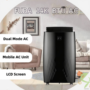 FUDA Portable Air Conditioner 14000 BTU Outdoor Use Cool <b>Dehumidifier</b> Fan up to 298 Sq. ft 24H Timer Window Kit US New - Product Image 2