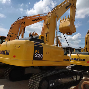 Excavadora Usada de Mediana Escala Komatsu PC 220-8 en Buenas Condiciones, Excavadora Komatsu Original Usada PC220-8 a Bajo Precio - Product Image 1