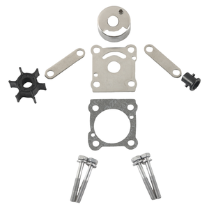 6N0-W0078-A0 6G1-W0078-A1 18-3460 雅马哈舷外机 6/8马力 2冲程修理套件 兼容 Sierra 水流叶轮（橡胶+金属） - Product Image 1