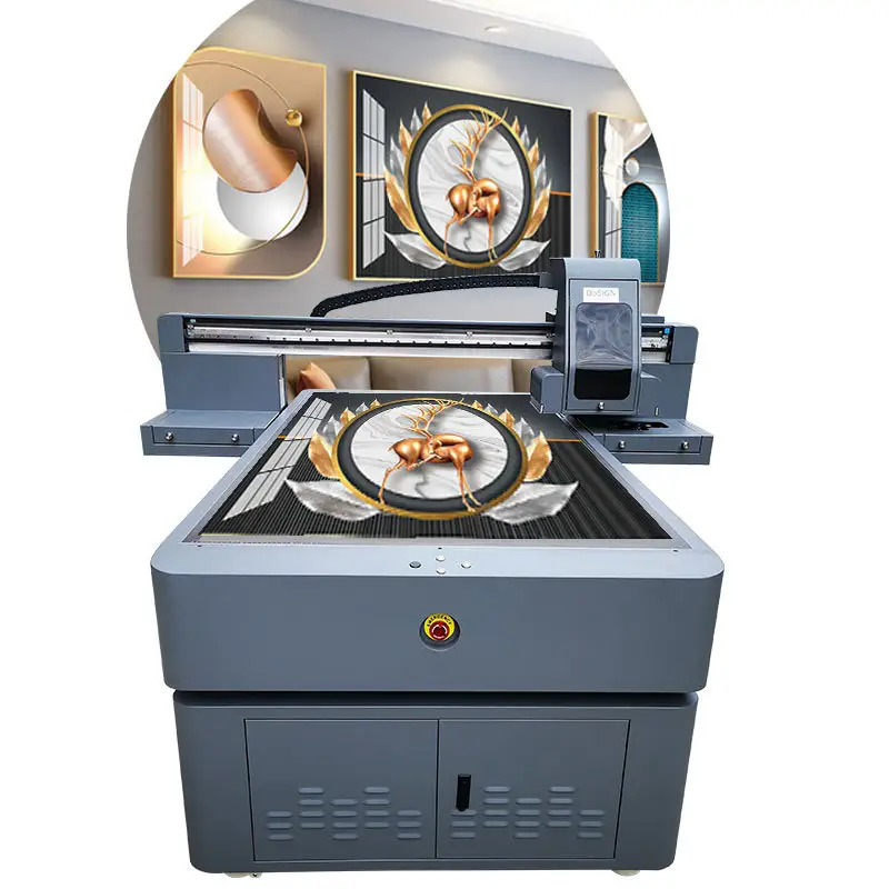 Большой 1015 A0 размер 3D УФ печатная машина UV dtf transfer ab crystal клей пленочный принтер с лаком