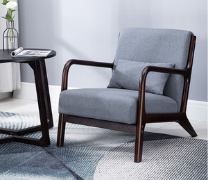 Ghế Bành Da Bằng Gỗ Kiểu Ý Accent Ghế Bành Cổ Điển Ăn Uống Hiện Đại Đồ Nội Thất Phòng Khách Thiết Kế Cho Ghế Quán Cà Phê - Product Image 6