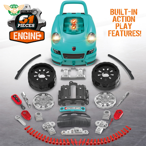 ของเล่นจำลองสำหรับเด็ก<span class=keywords><strong>รถ</strong></span> RC-กดแบบแก้ไขได้เครื่องยนต์ของเล่นเด็กถอดประกอบยานยนต์ของ<span class=keywords><strong>เล่</strong></span>นบทบาทช่าง - Product Image 3