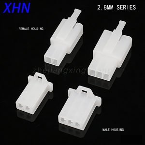 Connecteurs automobiles série 2.8 DJ7031A-2.8 1P/2P/3P/4P/6P/8P/9P 6030-6991 pour systèmes d'alimentation de moto, borne de connexion ABS - Product Image 1