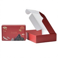 Boîtes d'emballage personnalisées écologiques avec logo, boîtes en papier kraft biodégradable, emballage en gros, boîte de colisage en carton ondulé