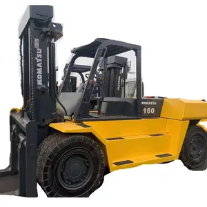 Carretilla elevadora usada de 16 toneladas, 20 toneladas, precio barato, komatsu, diésel, FD16