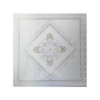 Plaques de plafond en PVC perforées imperméables et ignifuges pour la décoration des salles de bain et des magasins