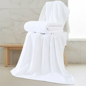 Serviettes <span class=keywords><strong>de</strong></span> <span class=keywords><strong>bain</strong></span> d'hôtel en coton tricoté avec logos brodés, <span class=keywords><strong>linge</strong></span> <span class=keywords><strong>de</strong></span> lit uni pour hôtels, serviette à séchage rapide, serviette <span class=keywords><strong>de</strong></span> <span class=keywords><strong>bain</strong></span> ultra douce - Product Image 2