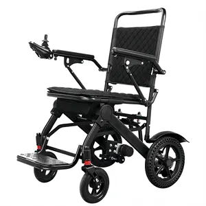 US warehouse 24V 12ah battery powered wheelchairs lightweight foldable electric wheelchairs