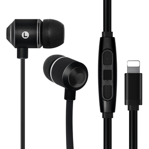 Casque audio filaire de <span class=keywords><strong>bonne</strong></span> <span class=keywords><strong>qualité</strong></span> <span class=keywords><strong>avec</strong></span> micro intégré, son numérique 24 bits, certifié MFi pour téléphone mobile, écouteurs à réduction de bruit - Product Image 2