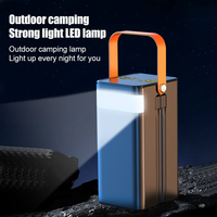 Port extérieur Type-C Powerbank de 60000mAh ultra-grande capacité Batterie externe à charge rapide avec lumière LED pour le camping