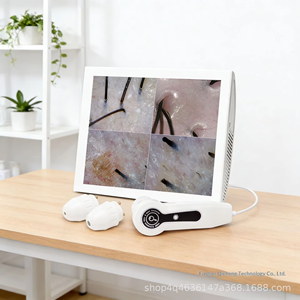 Nuovo Scanner HD per Test dei Follicoli Capillari con Funzione di <span class=keywords><strong>Confronto</strong></span> Prima-Dopo e Lente d'Ingrandimento per Analisi del Viso in Saloni di Bellezza, Wi-Fi - Product Image 1