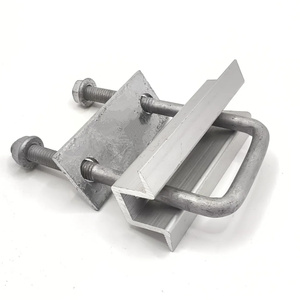 Profilés en U, boulons en U, colliers de fixation intermédiaires et colliers de fixation d'extrémité pour la fixation de supports solaires - Product Image 3