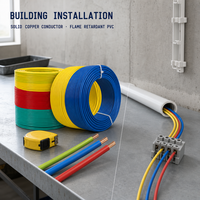 Cable Eléctrico con Aislamiento de PVC y Núcleo de Cobre BV BVR, Cableado de Construcción con Código de Color para Proyectos de Instalación de Cableado Residencial