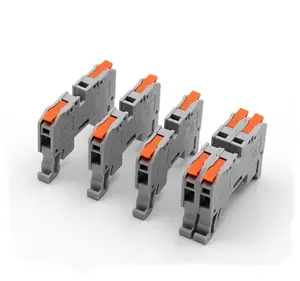 LT-2.5 Series DIN Rail Rail Type Quick Connector Spring Wiring Terminal Block Combined Push-in Quick Wire Connector