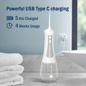 Venta caliente Uso en el hogar IPX7 Impermeable Recargable Eléctrico Palillo de dientes Agua Flosser Buena <span class=keywords><strong>calidad</strong></span> <span class=keywords><strong>Irrigador</strong></span> oral USB <span class=keywords><strong>Precio</strong></span> de fábrica - Product Image 5