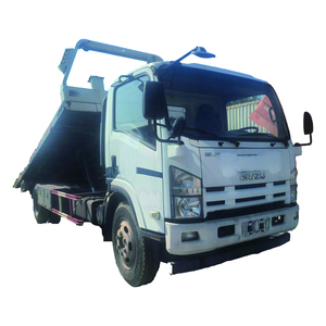 Utilisé pour Isuzu 3 tonnes dépanneuse à plat dépanneuse diesel autoroute route sauvetage d'urgence pour le remorquage de voiture - Product Image 1