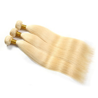 LLBeauty Extensions de Cheveux Humains Vierges Brésiliens Blonds 613 Faits à la Main 10-28 Pouces pour Femmes Fournisseur Populaire