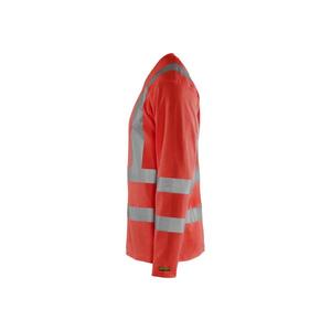 Blaklader-338110705500XS เสื้อยืดแขนยาว UV Hi-Vis สีแดง-EAN 7330509811306 HI-VIS Workwear - Product Image 4