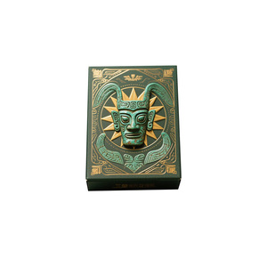 Cartas de Juego Culturales Jin Li Sanxingdui de PVC con Estampado en Caliente Personalizadas para Ajedrez y Entretenimiento con Cartas - Product Image 5
