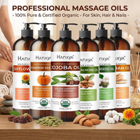 Minyak Pijat Jojoba Profesional SPA 237ml Botol Pompa Grosir OEM ODM