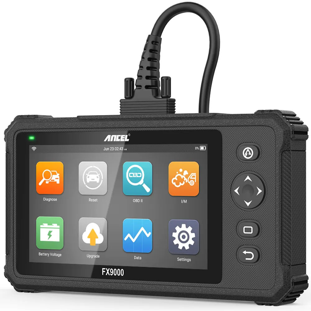 ANCEL FX9000 OBD2 스캐너 모든 시스템 진단을위한 자동 VIN 빠른 진단 도구 EPB BMS SAS TPMS 스캔이 최신 자동차에 너무 적합