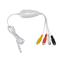 Nouveau assez de stock assez de stock vente chaude USB Audio Video Capture VHS to DVD Converter Capture Card caméscope tv box old vhs tape to a digital file Windows10 Win10 orMAC