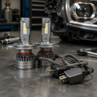 Ampoule de phare LED universelle 12 V 6000K, kit de conversion de phare de voiture pour remplacement et réparation