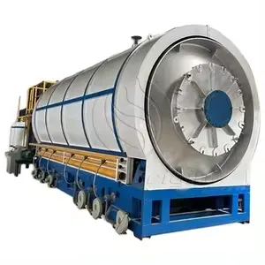 Fabriek Verkoop Volautomatische Afvalband Pyrolyse Recycling Machine Voor Schroot Banden Slijpen Rubber Poeder Produceren Systeem