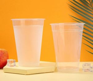 Meilleures ventes en gros : Seau en plastique jetable surdimensionné de 1000 ml, portable, pour fruits, vodka, et gobelet à thé au lait épaissi - Product Image 1