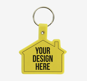 Etiqueta de llave flexible para casa personalizada, regalo promocional con impresión de logotipo para <span class=keywords><strong>agente</strong></span> <span class=keywords><strong>inmobiliario</strong></span>, mercancía de marca corporativa - Product Image 1