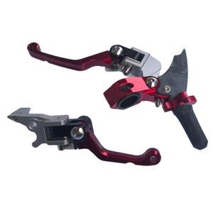 Manillares de Embrague y Freno Plegables CNC360 CQR de Alto Rendimiento, Piezas de Motocicleta Modificadas - Product Image 1