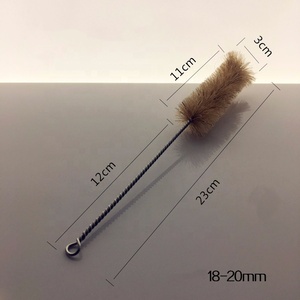 4Biolab S M L spazzola per tubo da laboratorio spazzola per tubo di vetro con setole di maiale - Product Image 4