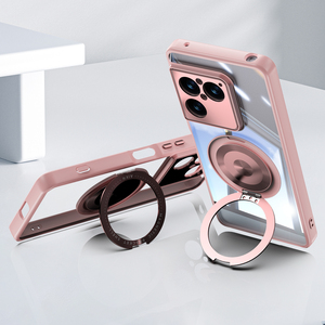 Funda Trasera con Carga Inalámbrica TPU+PC para Sony Xperia 10 VIII/1VIII con Soporte Giratorio, Funda Magnética para <span class=keywords><strong>iPhone</strong></span> 16/17 Pro - Product Image 1