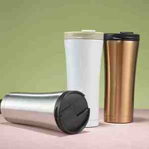 Double Layer Stainless Steel Modern Business Travel Tumbler <b>with</b> Large Capacity Vacuum Insulation - Product Image 6