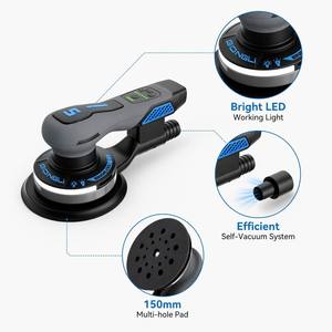 <span class=keywords><strong>Levigatrice</strong></span> <span class=keywords><strong>Orbitale</strong></span> Elettrica <span class=keywords><strong>Professionale</strong></span> con Luce LED e Sistema di Aspirazione Automatica 6000-12000rpm - Product Image 4