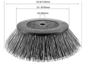 Balayeuse <span class=keywords><strong>Dulevo</strong></span> 5000 Brosse latérale Balai pour les travaux de construction routière - Product Image 2