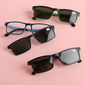 TR90 магнитные поляризованные Модные Роскошные детские солнцезащитные очки с зажимом солнцезащитные очки 2023