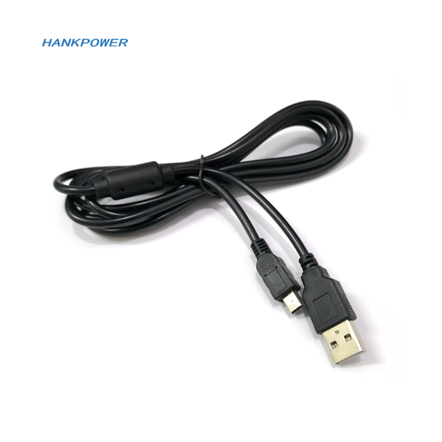 1.8M for PS3 Controller Charger Cable for PS3 Controller Magnetic Ring Mini USB Data Charging Cable