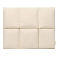 Housse d'ordinateur portable matelassée personnalisée avec logo mignon, sacoche pour ordinateur portable rembourrée pour femmes